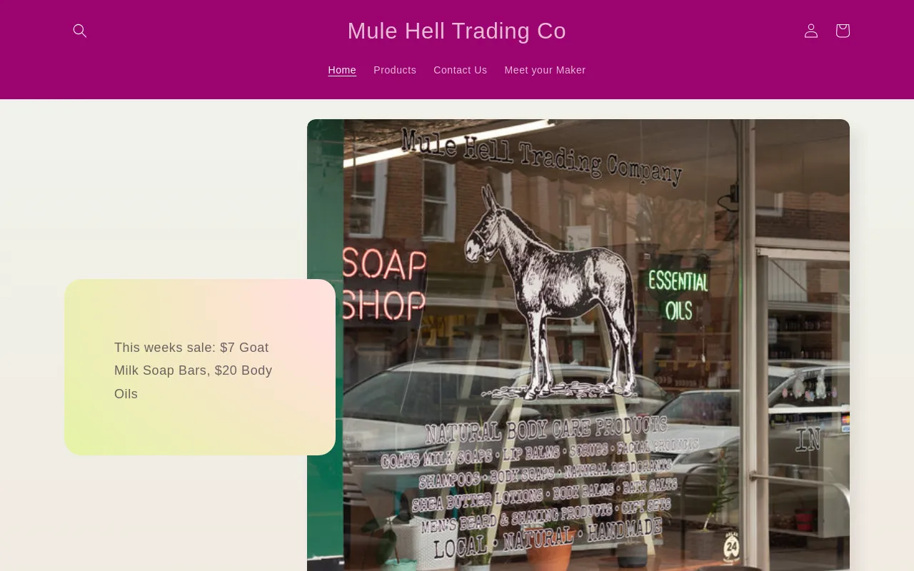 Mule Hell Trading Co screenshot
