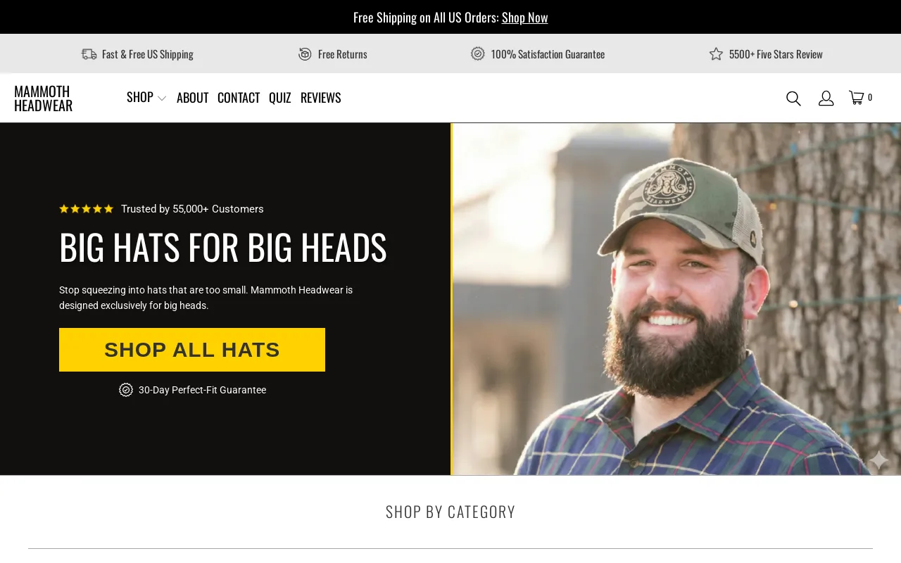 Mammoth Headwear screenshot