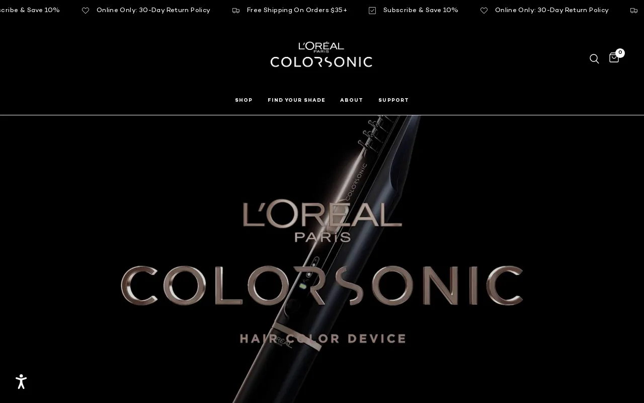 Colorsonic at L&R Distributors screenshot