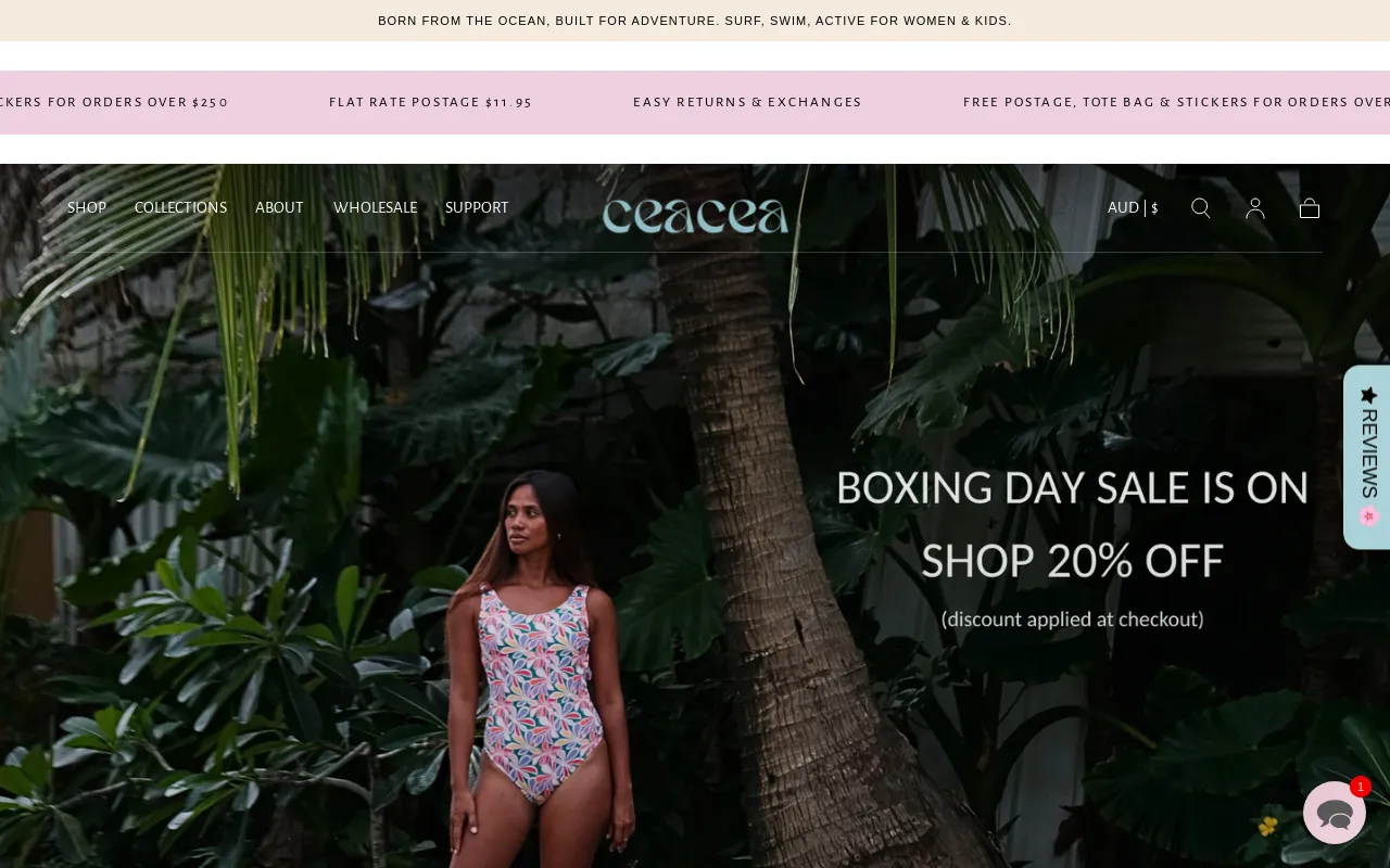 CEACEA SWIMWEAR screenshot