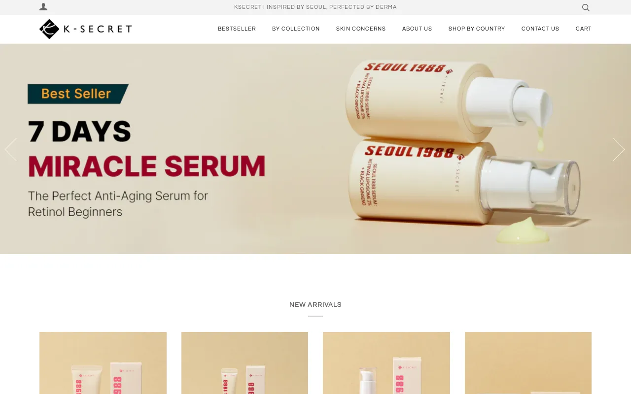 SECRET Cosmetics screenshot