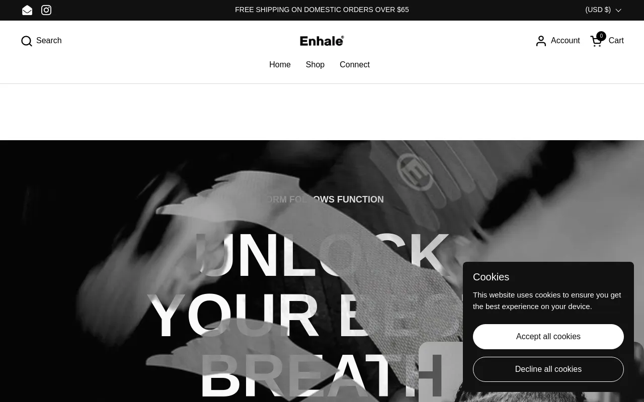 Enhale screenshot