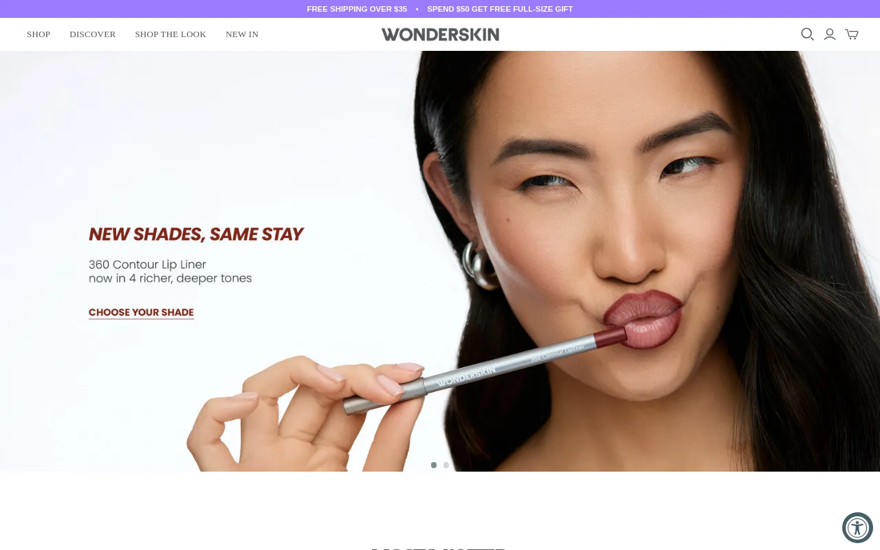 WONDERSKIN screenshot