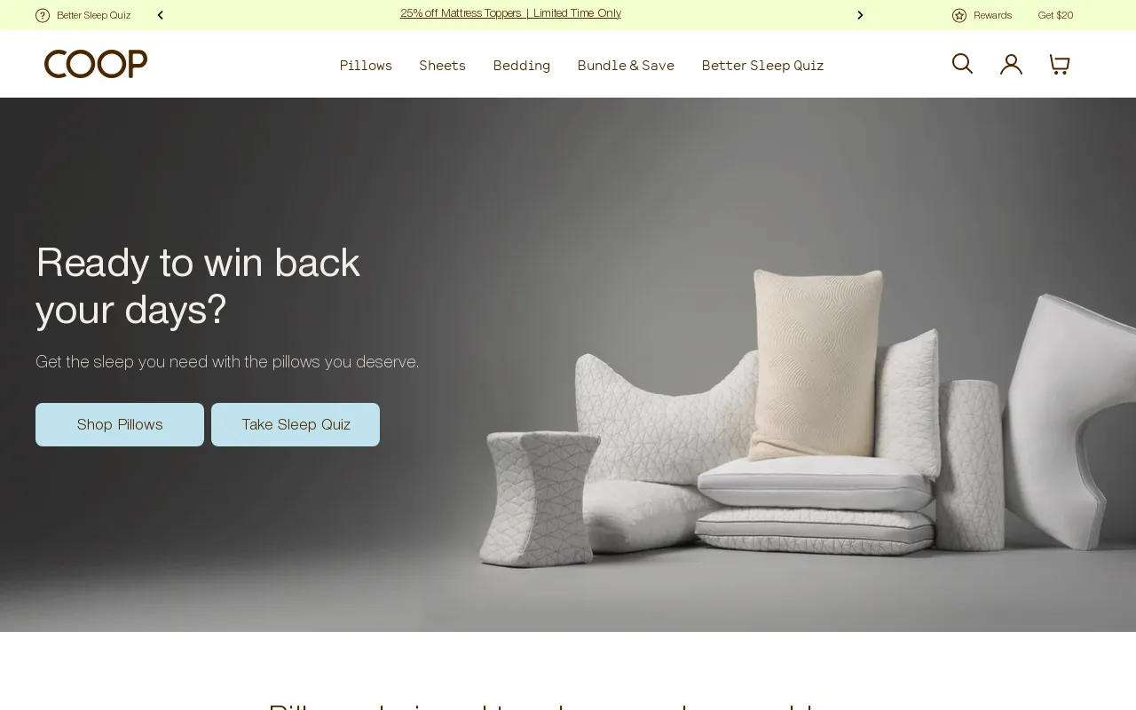 Coop Sleep Goods screenshot