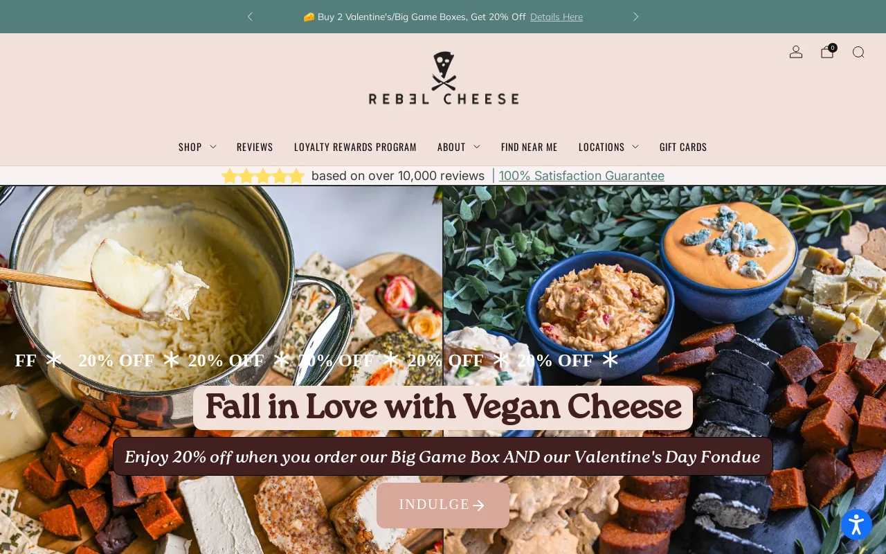 Rebel Cheese screenshot