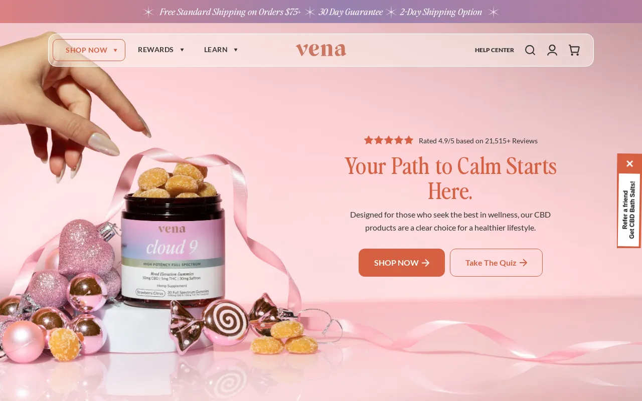 Vena CBD & THC screenshot