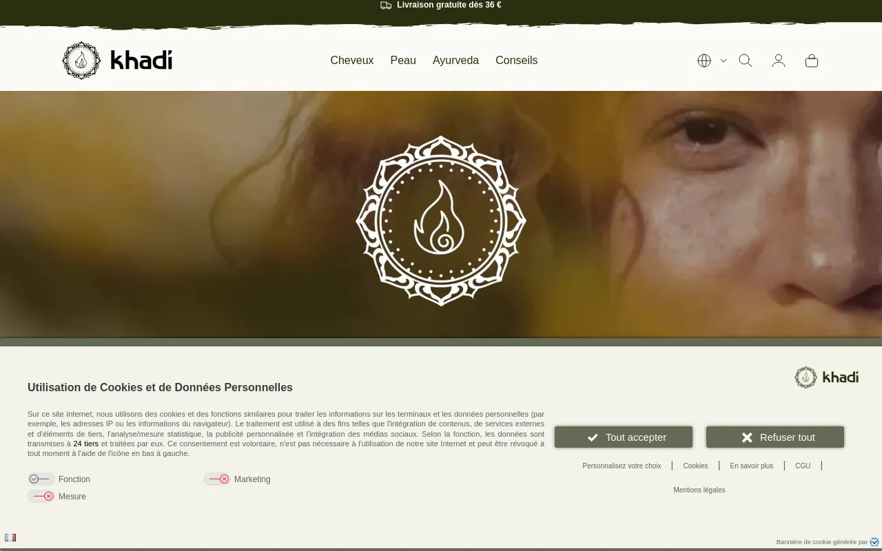 khadi France screenshot