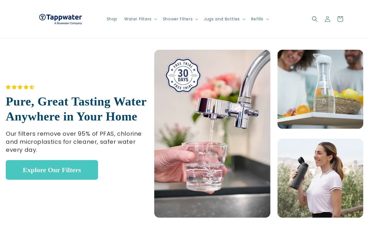 Tappwater.com.au screenshot
