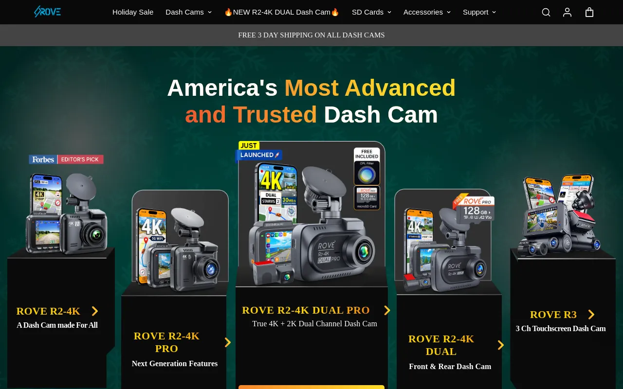 ROVE Dash Cam screenshot