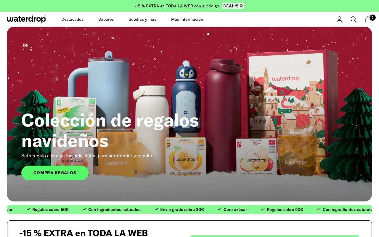 waterdrop® ES screenshot