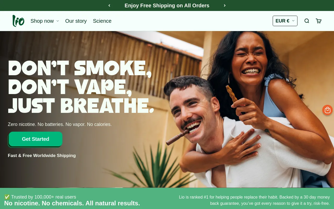 BreatheLio screenshot