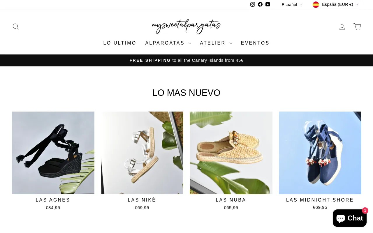 mysweetalpargatas screenshot