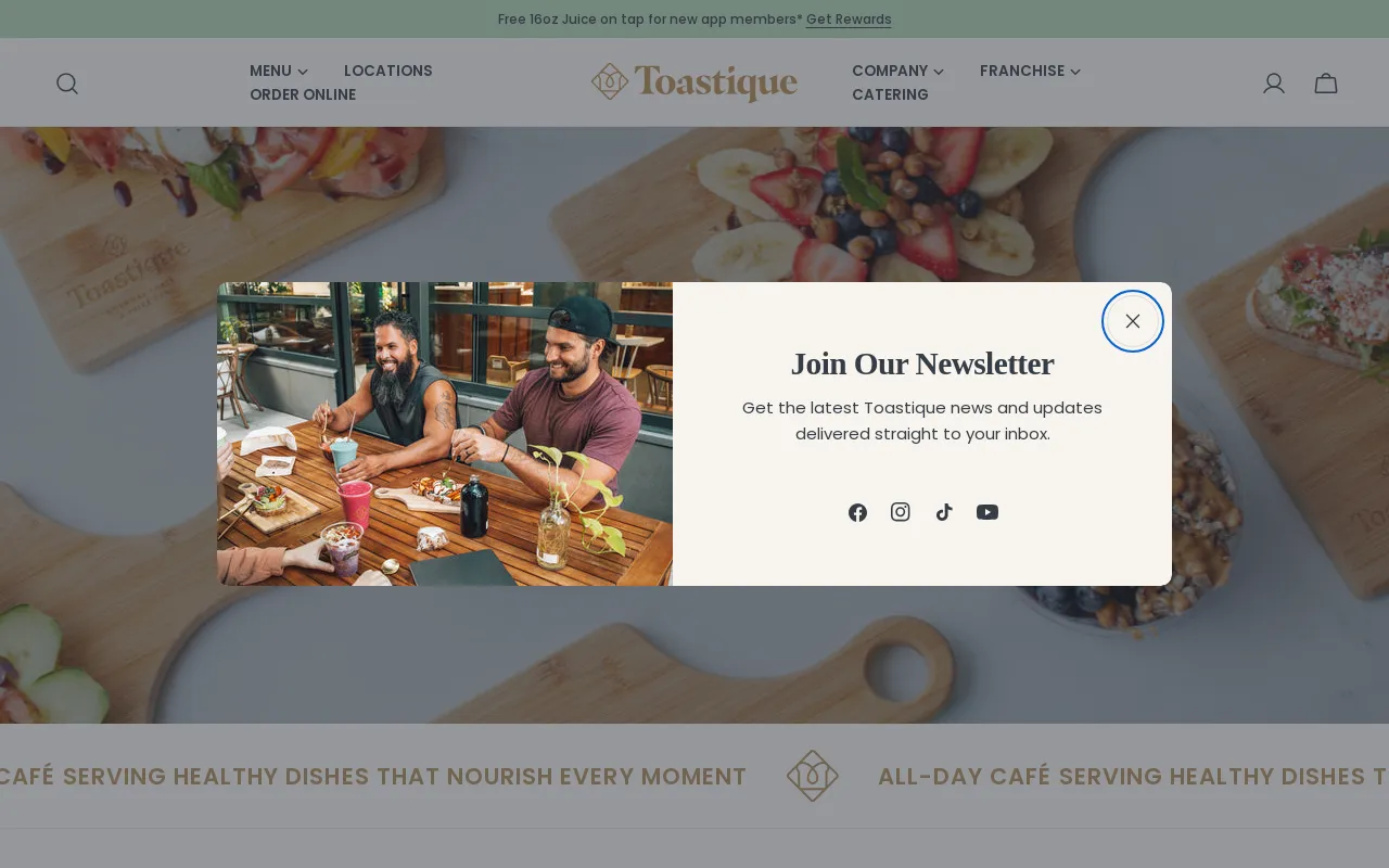 Toastique screenshot