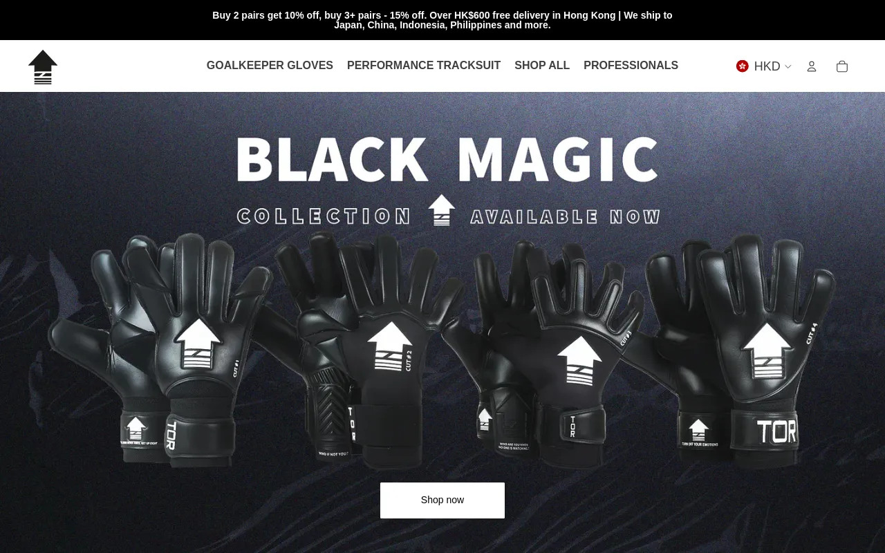 Tor Apparel screenshot