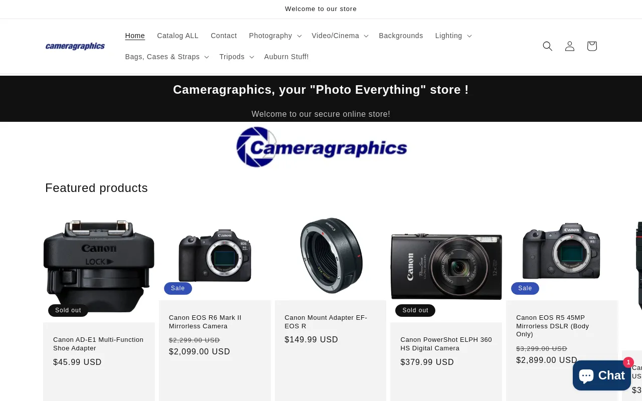 Cameragraphics screenshot