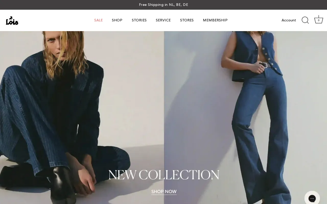 Lois Jeans - screenshot