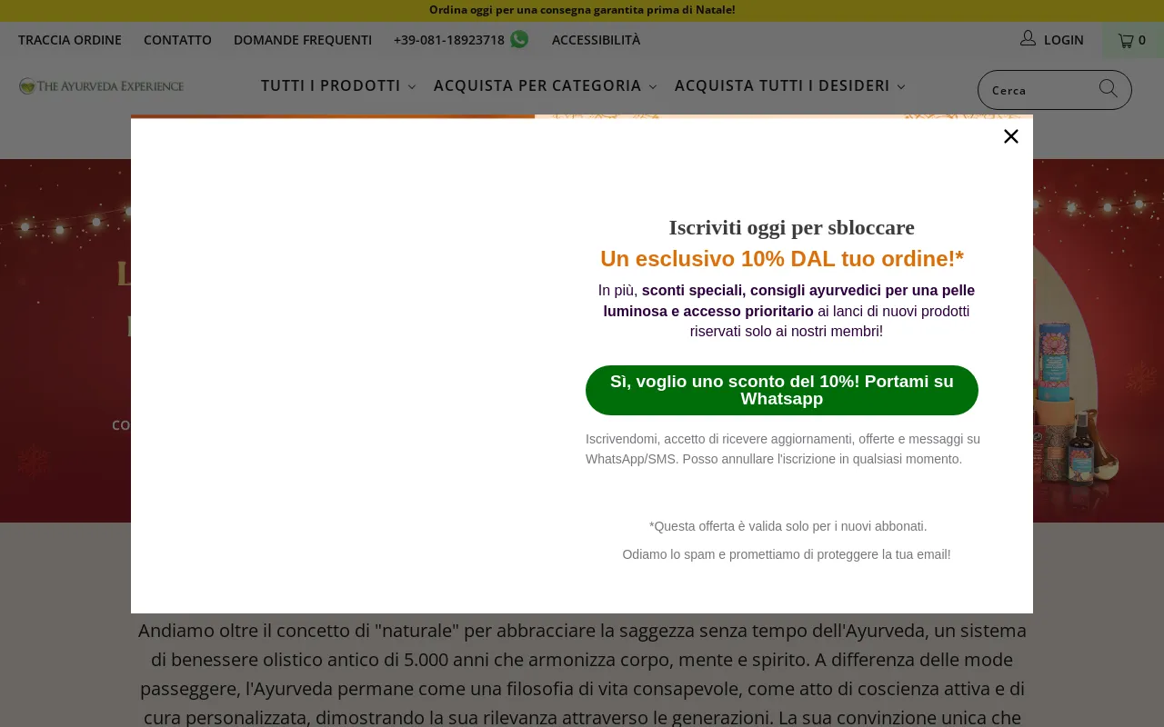 The Ayurveda Experience IT screenshot