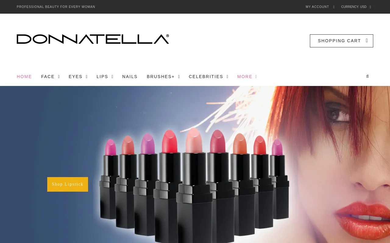 Donnatella Cosmetics screenshot