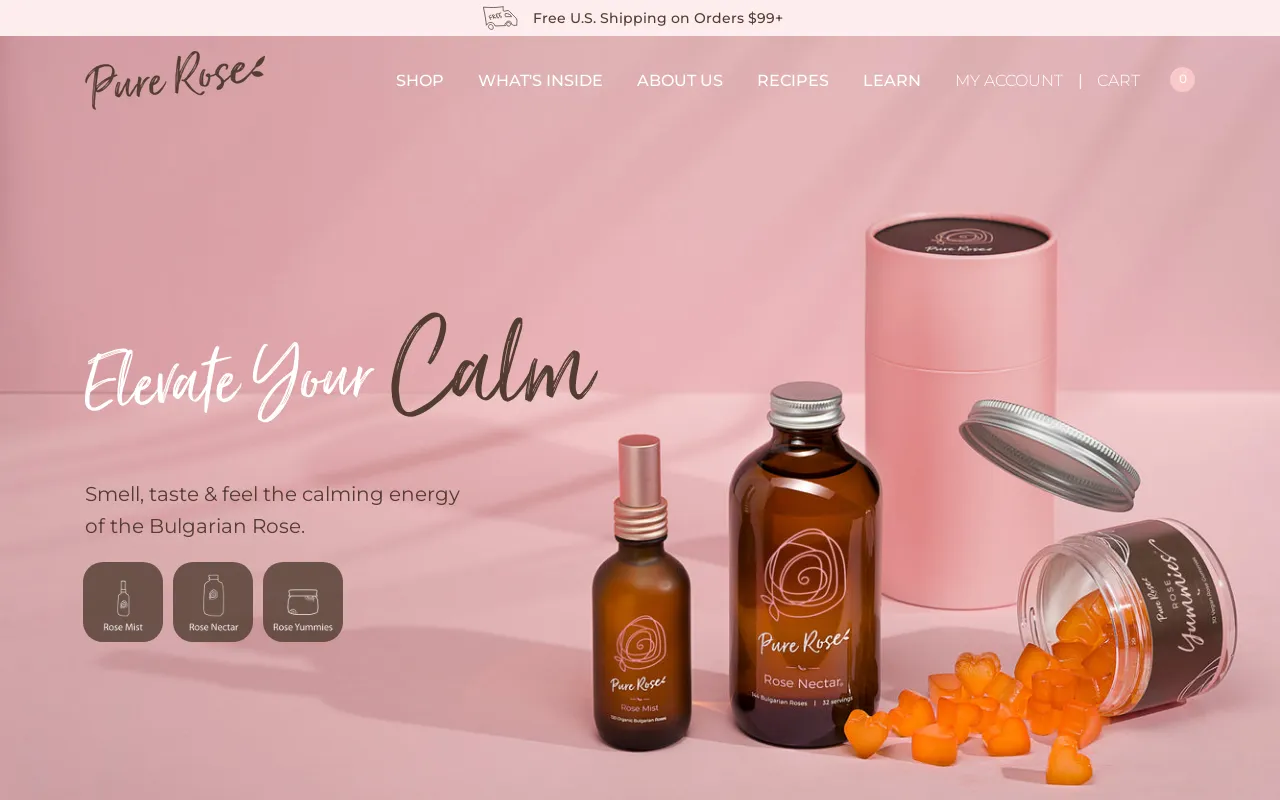 Pure Rose screenshot