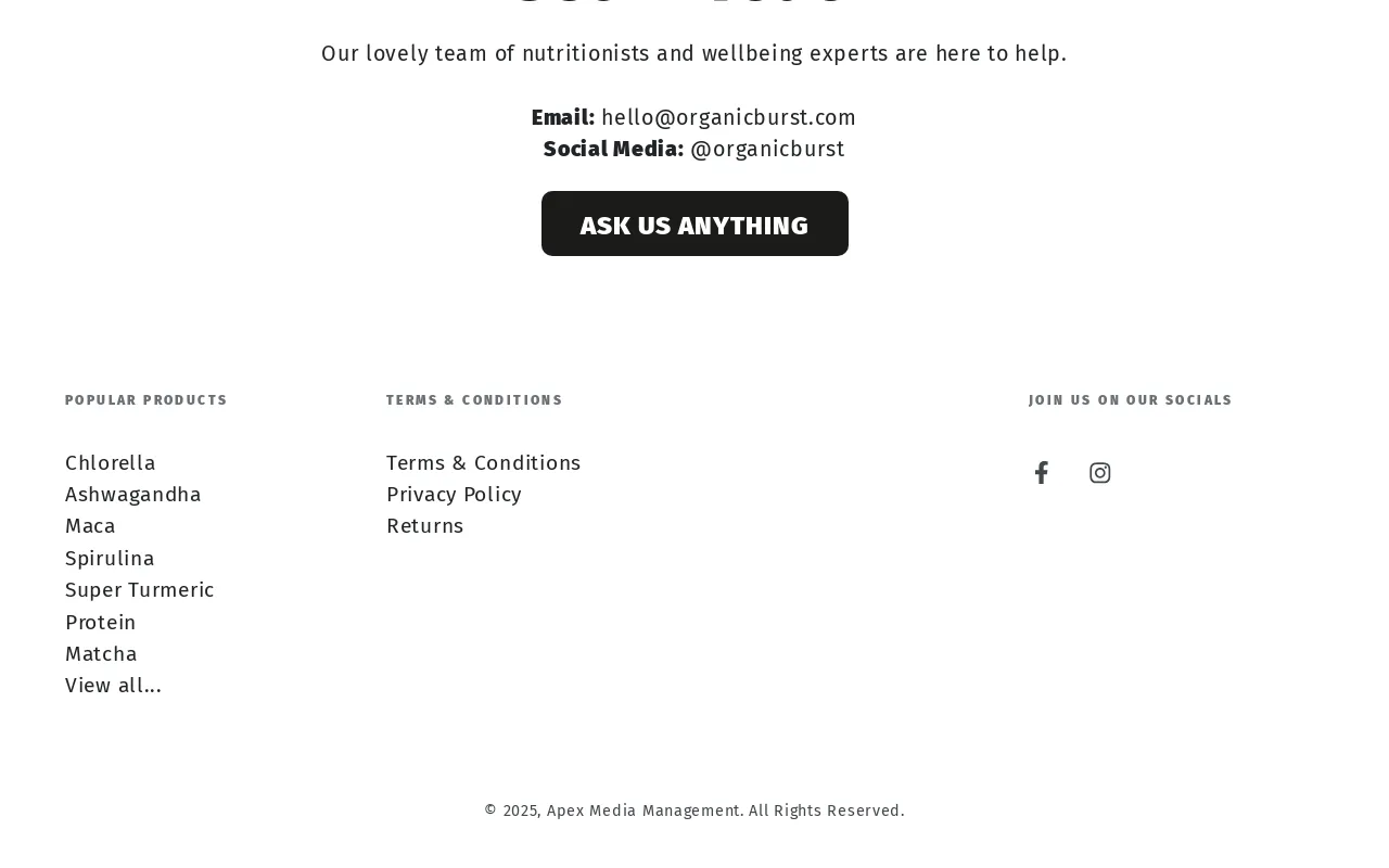 Organic Burst screenshot