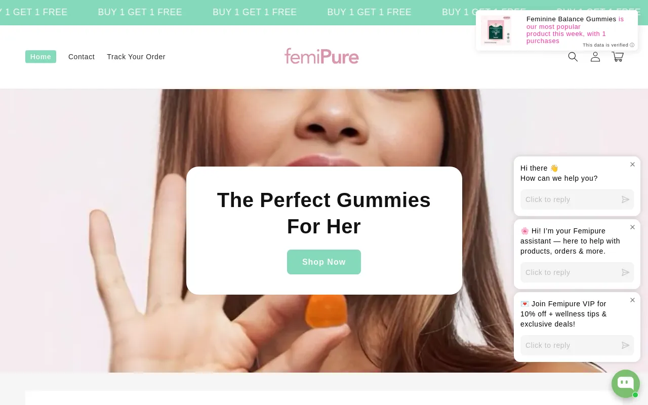 Femipure screenshot