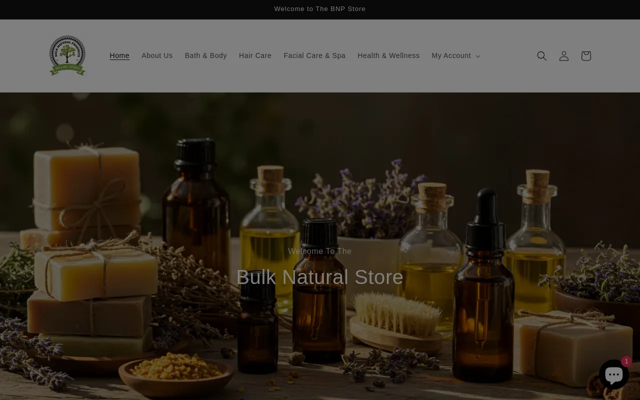 Bulk Natural Products screenshot