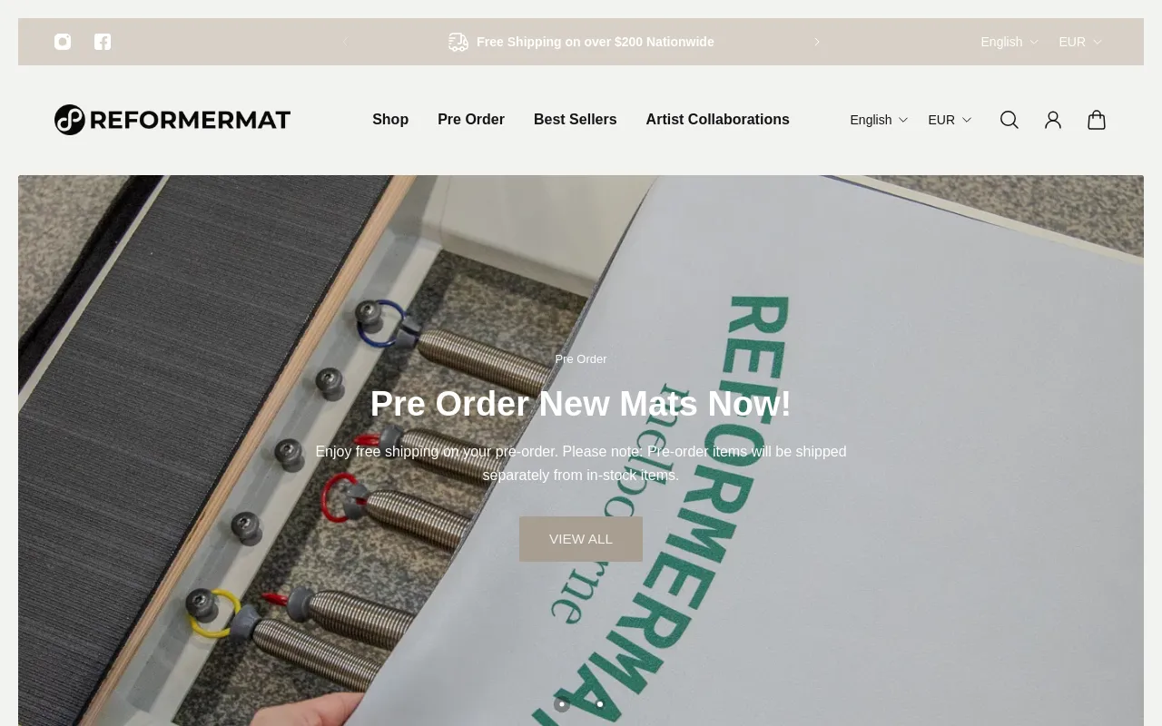 REFORMERMAT screenshot