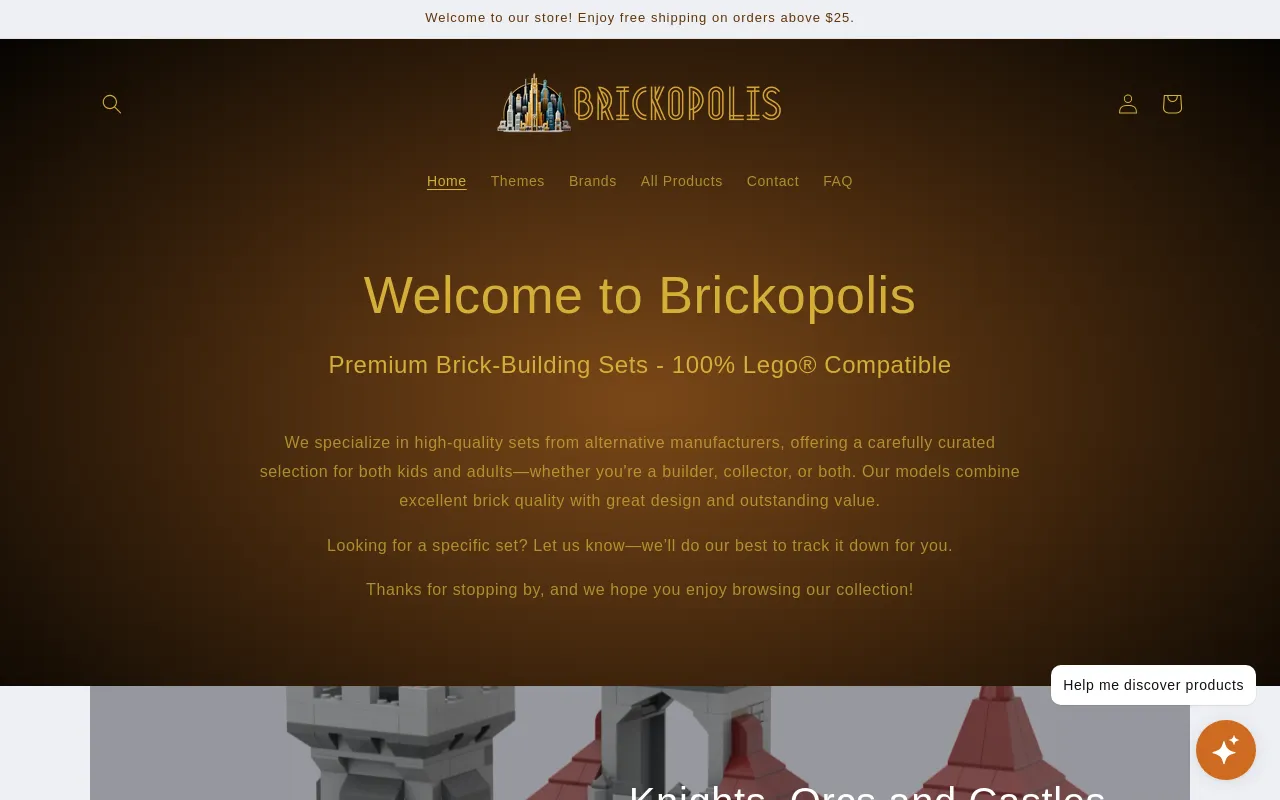 Brickopolis screenshot