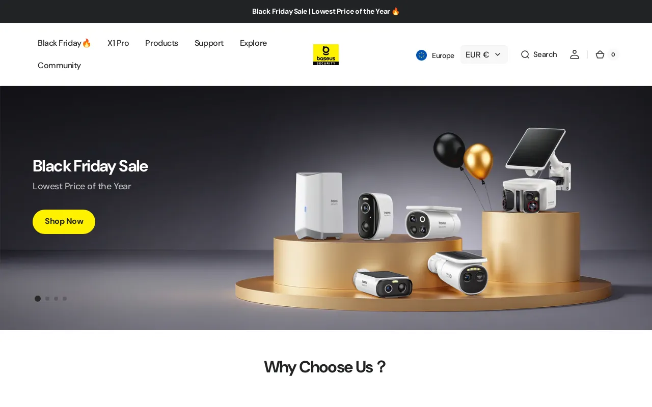 Baseus Security screenshot