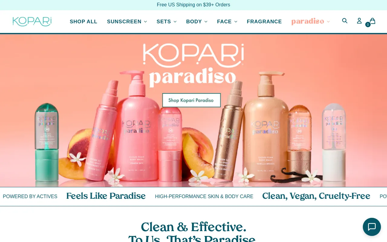 Kopari Beauty screenshot