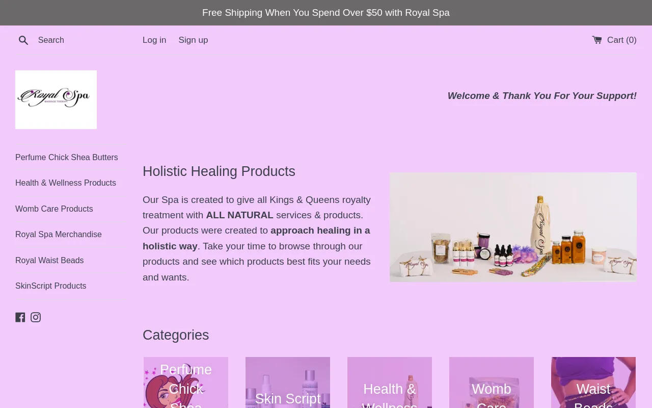 Royal Spa LLC screenshot