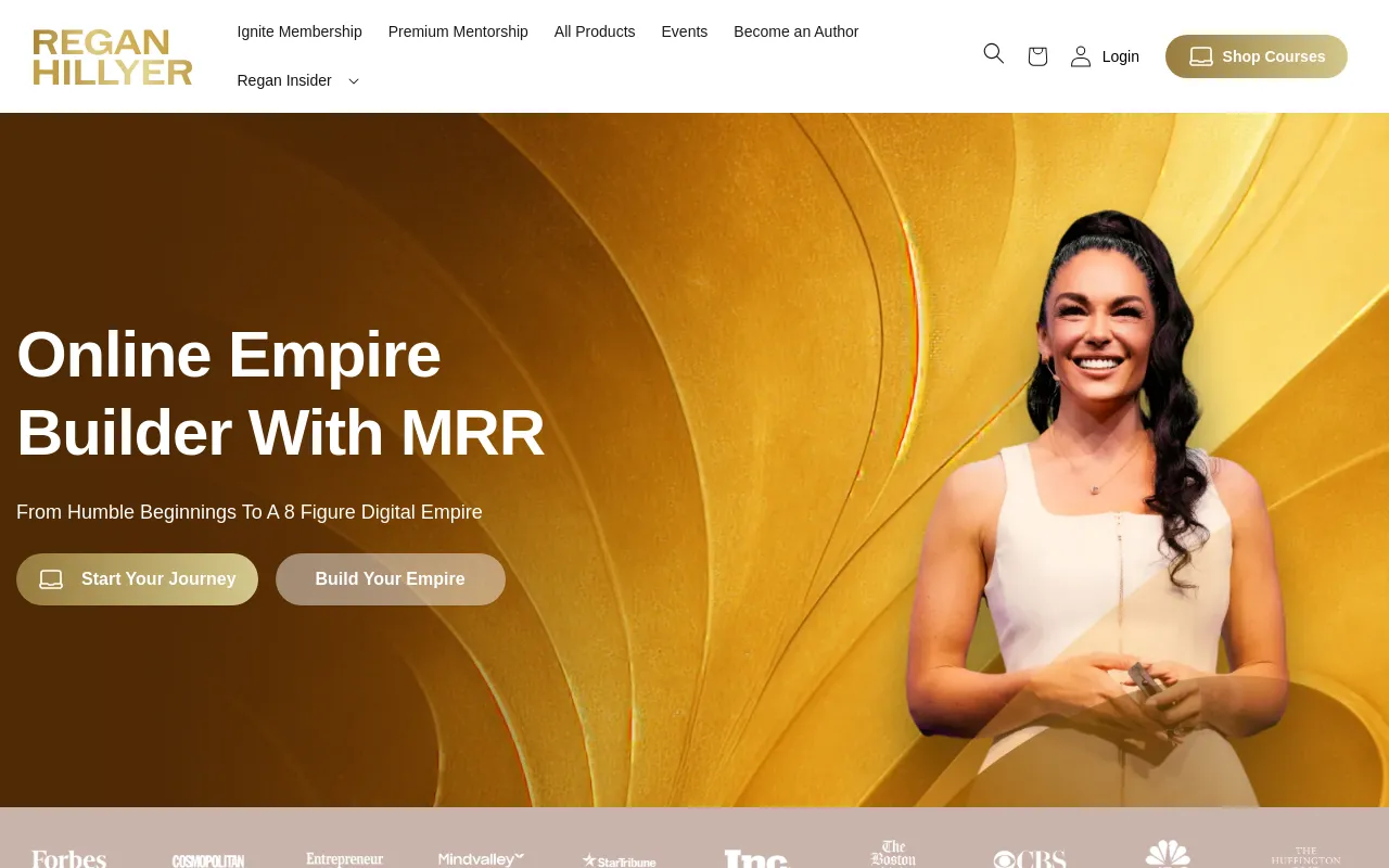 Regan Hillyer screenshot