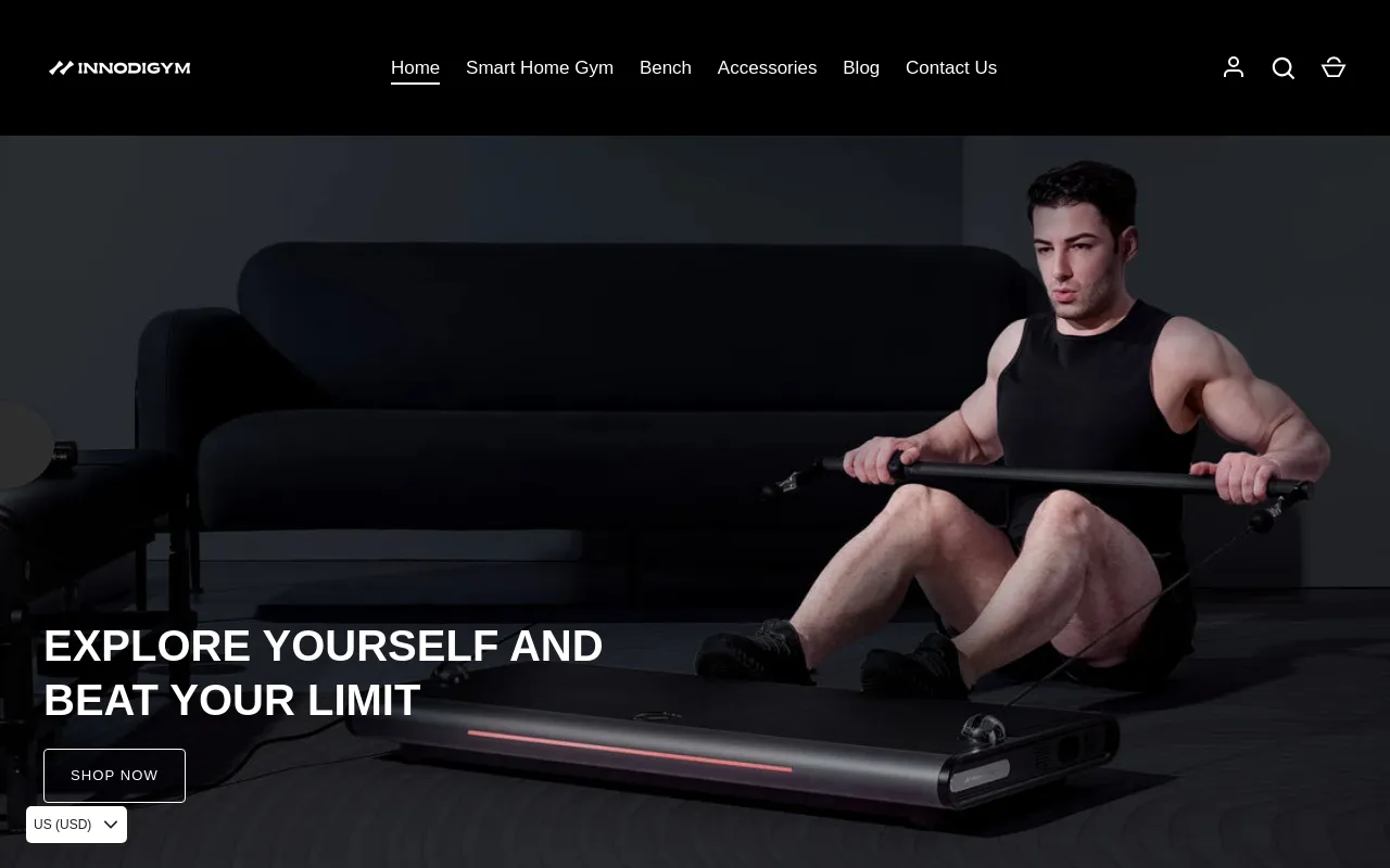Innodigym Digital Gym screenshot