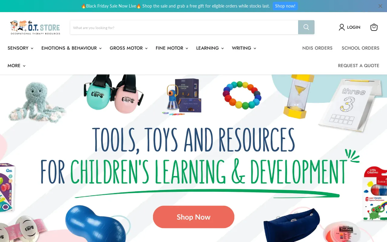 The OT Store screenshot