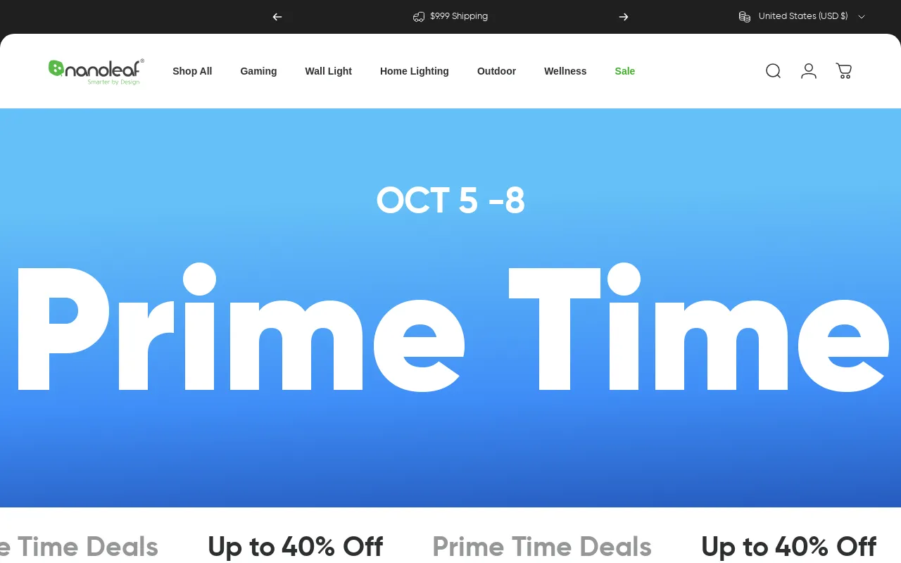 Nanoleaf Shop USA screenshot