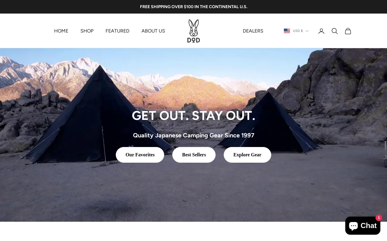 DOD Outdoors screenshot
