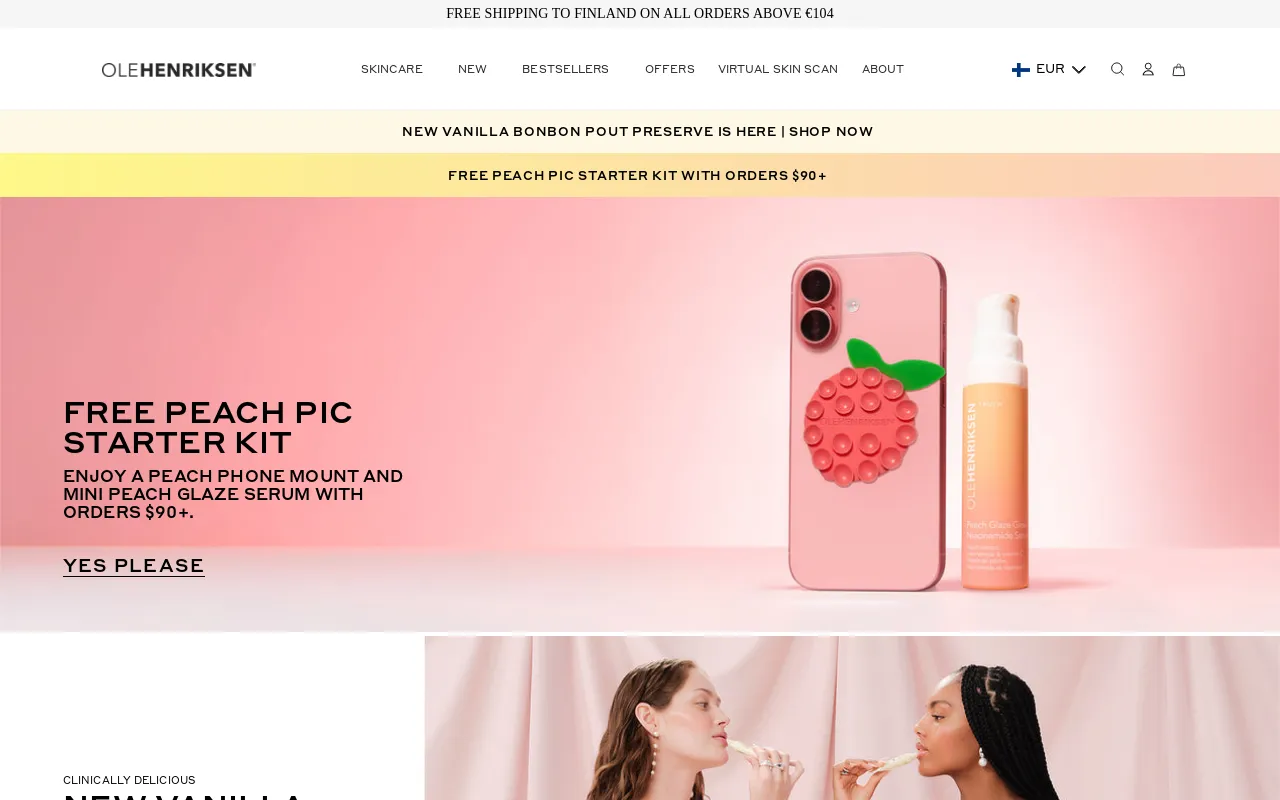 Ole Henriksen screenshot