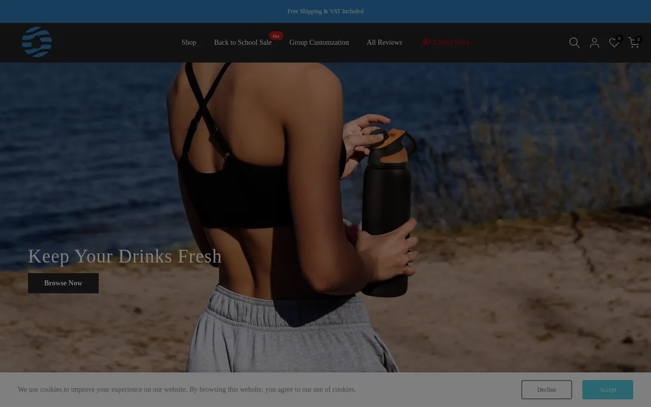 fjbottle.co.uk screenshot