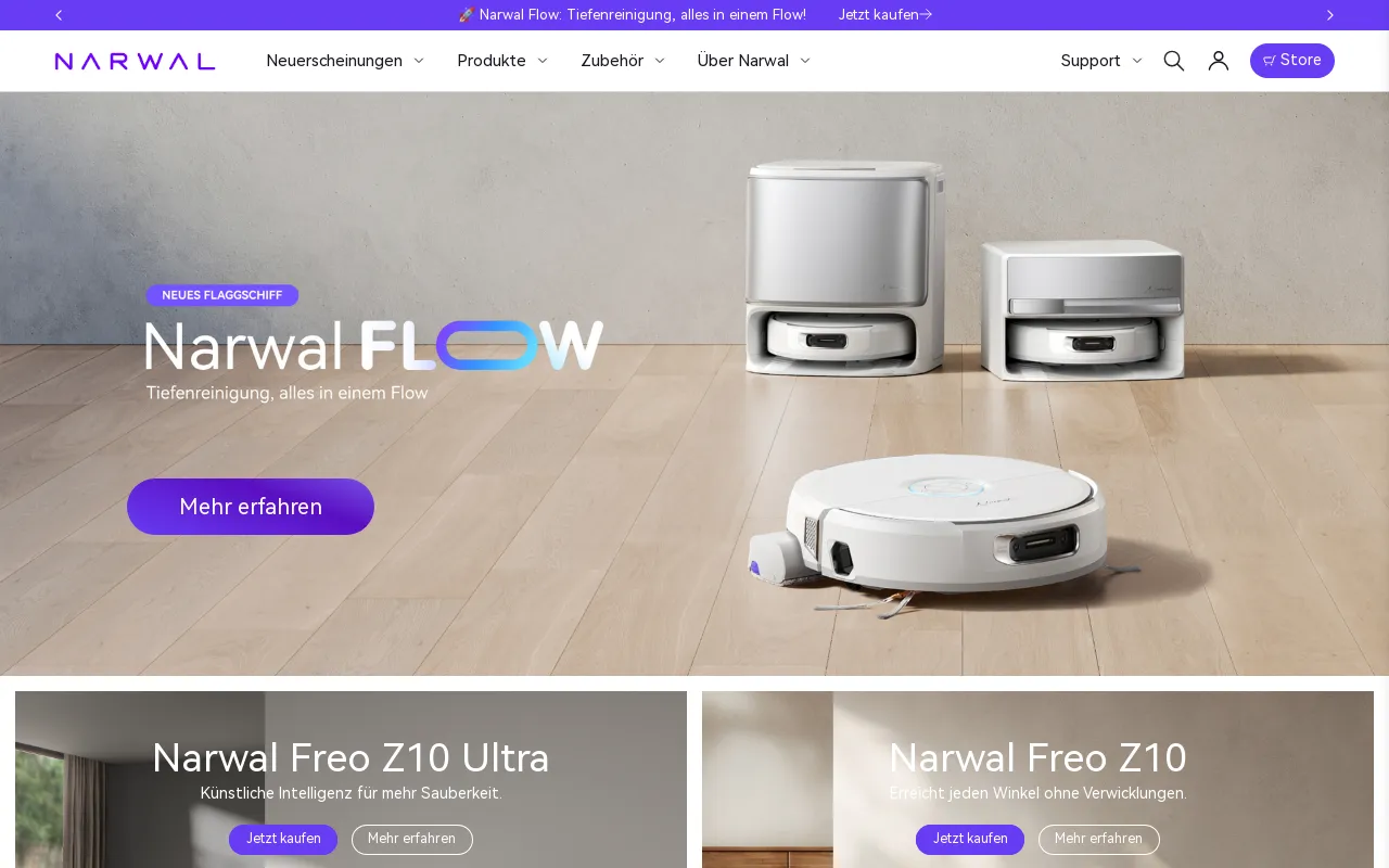 Narwal DE screenshot