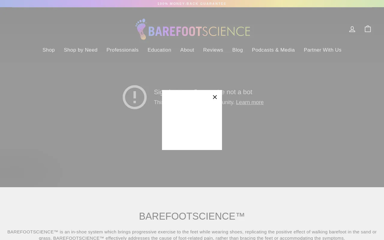 Barefoot Science Australia screenshot
