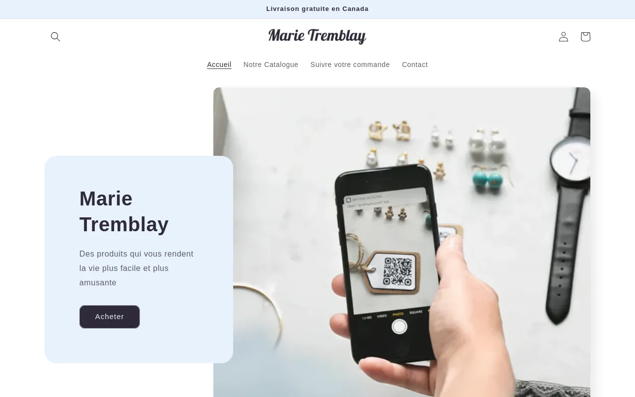 Marie Tremblay screenshot