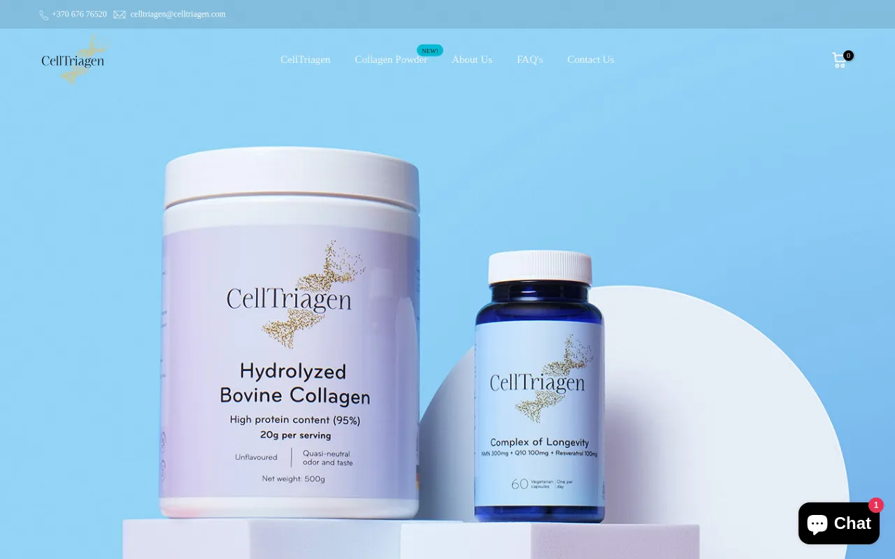 CellTriagen.com screenshot