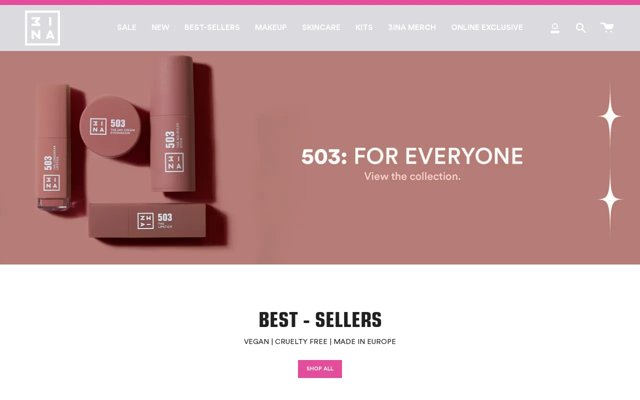 3INA Makeup Global screenshot