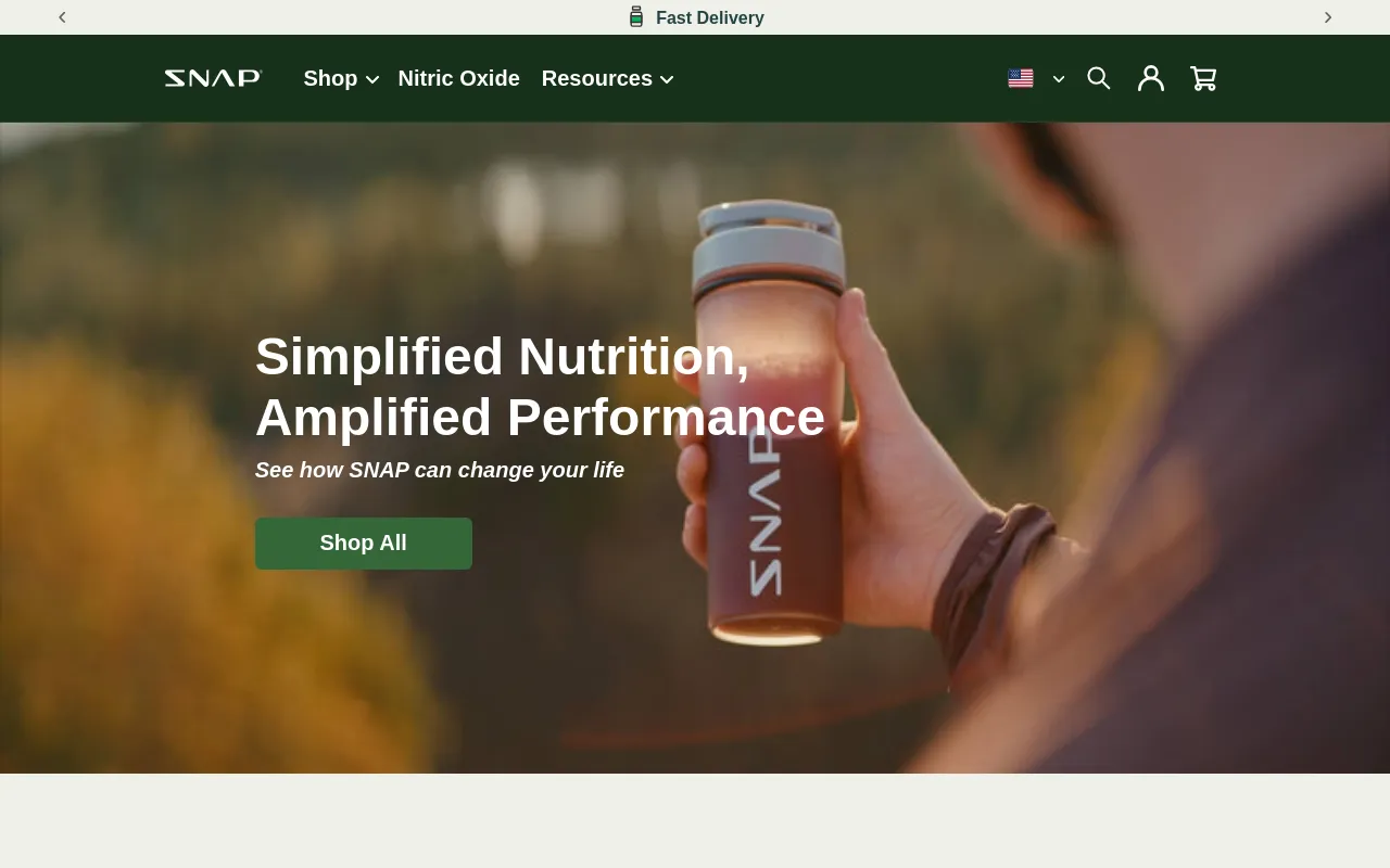 Snap Supplements screenshot