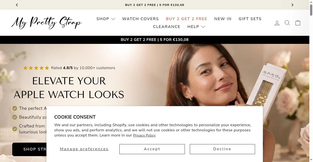 Pretty Straps™ screenshot