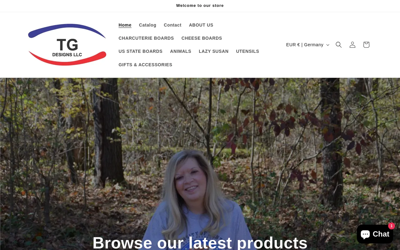 TG Designs LLC screenshot
