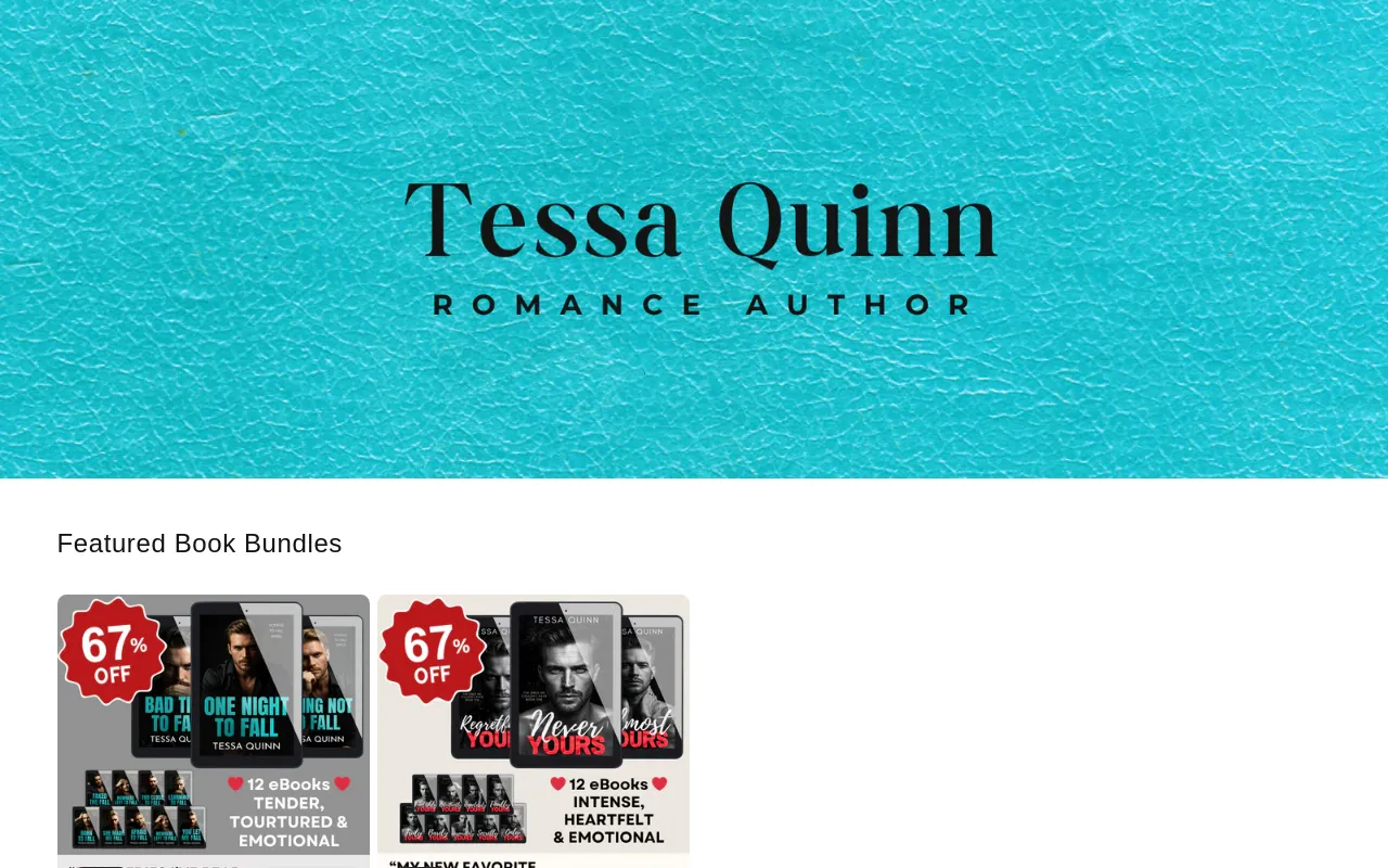 Author Tessa Quinn screenshot