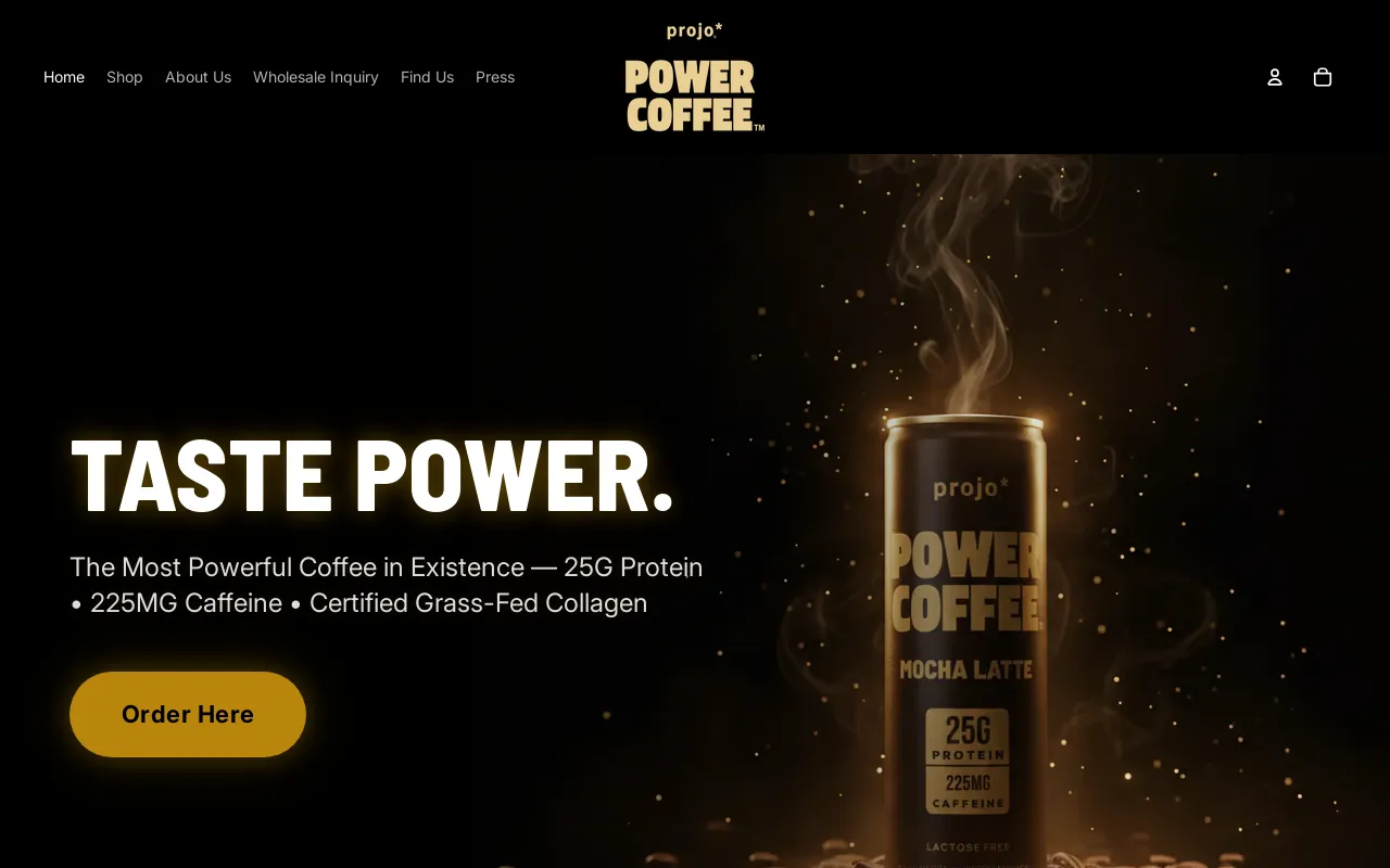 projo* website screenshot