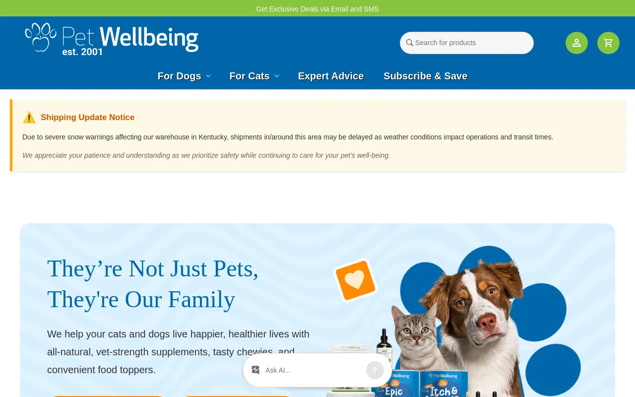 Pet Wellbeing screenshot