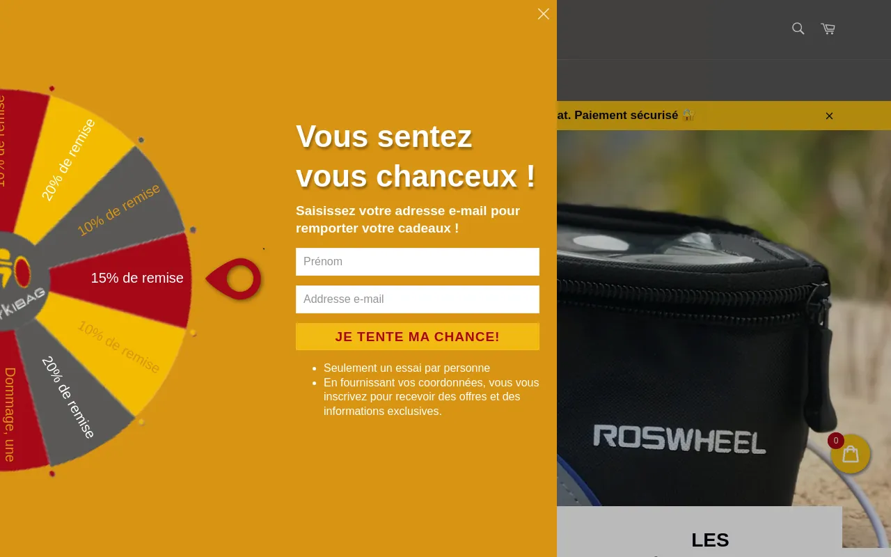 Bykibag website screenshot